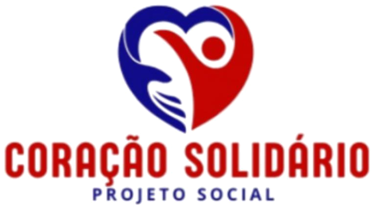 Logotipo da Associação Coração Solidário, projeto social.